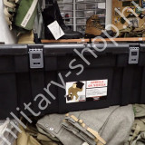 ÚJ6341, GORILLA® LÁDA , GURULÚS LARGE ,FEKETE,NATO RAKTÁROZOTT.,