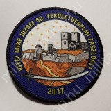ÚJ6470,  vitéz MIKE JÓZSEF 60.TERÜLETVÉDELMI ZÁSZLÓALJ , KÖZNAPI , SZÍNES , KARFELVARRÓ