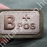 b positiv  b+ magyar katonai felvarrók pvc vércsoport blood hímzés pilóta felvarrók military patch military surplus ejtőernyős felvarró special forces recon navy seals katonai bolt üzlet army shop army store military surplus shop budapest